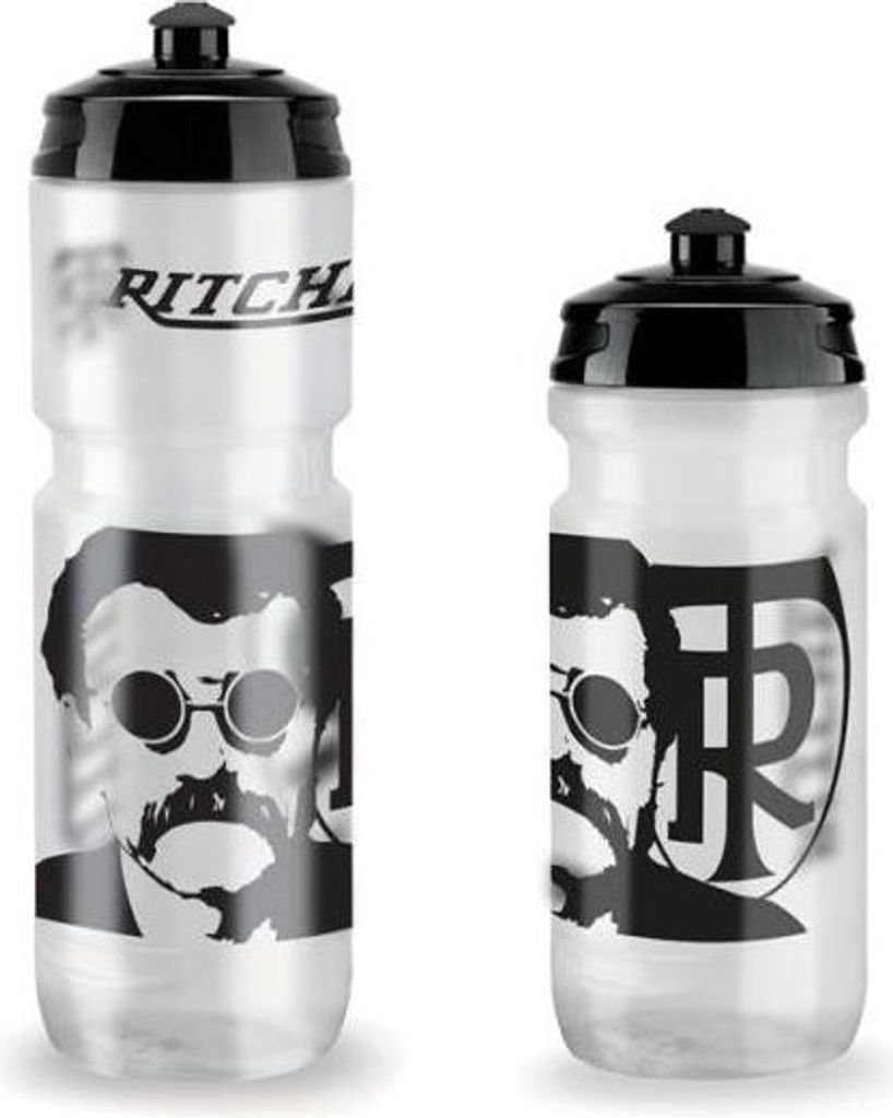 Ritchey A Drink With Tom Wasserflasche 750ml transparent schwarz