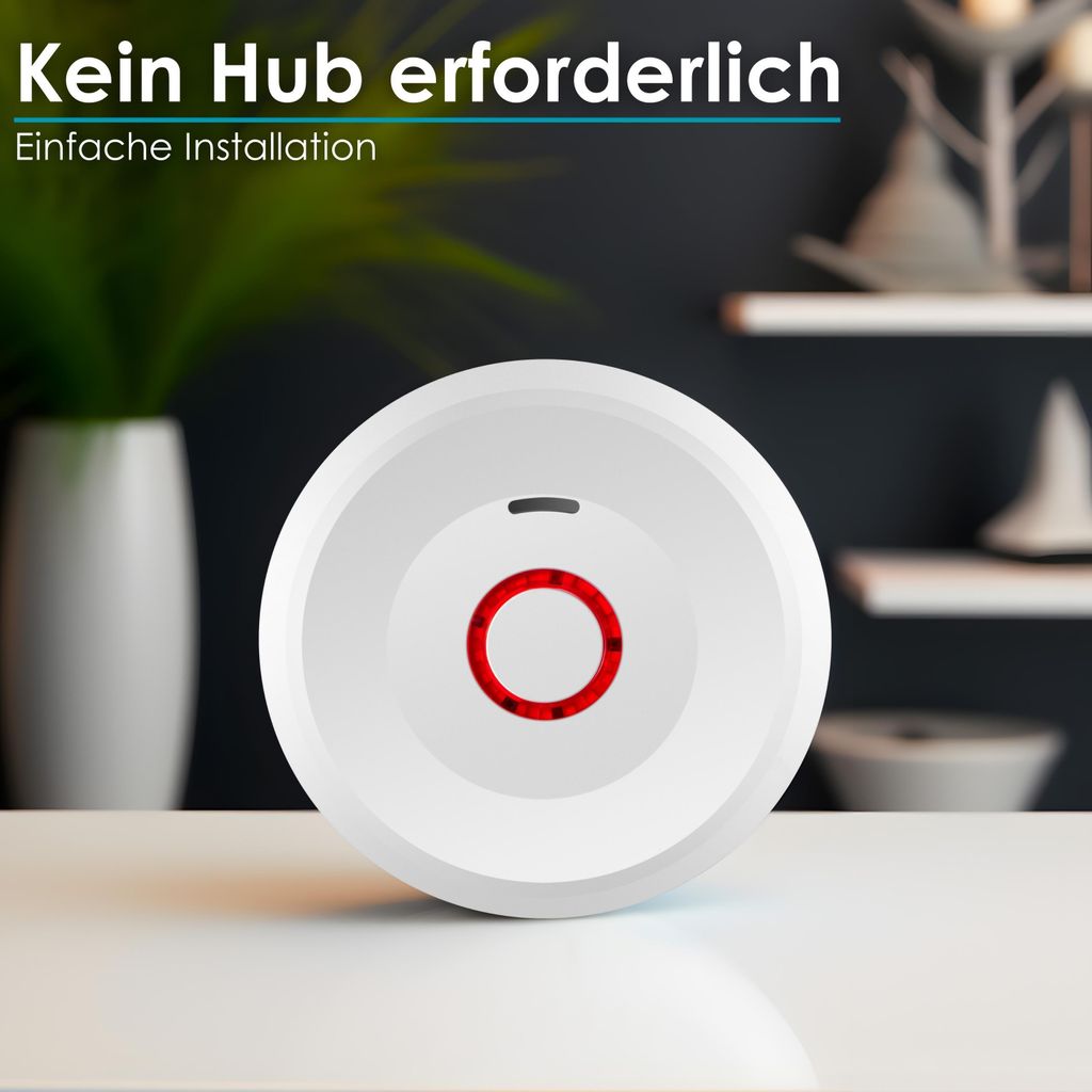 Czujnik dymu Echos Eco-4140 Wifi z 10-letnią baterią Zdjęcie produktu 3