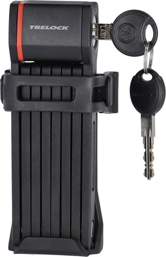 Cadenas Pliant TRELOCK FS 280 TWO-GO X-Move 100 Cm - Niveau De Sécurité 7, 700 G, étanche - Pour Cadre Vélo