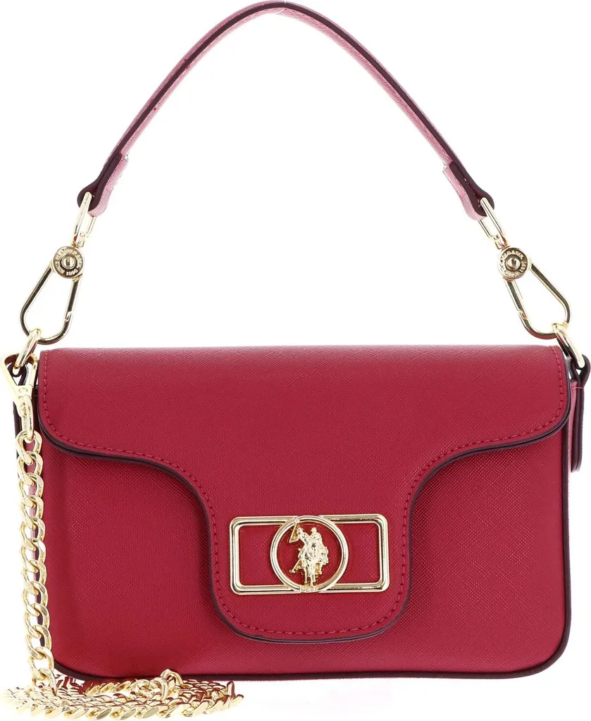 U.S. POLO ASSN. Jones Crossbody Bag Fuchsia Viola - Nuova Collezione