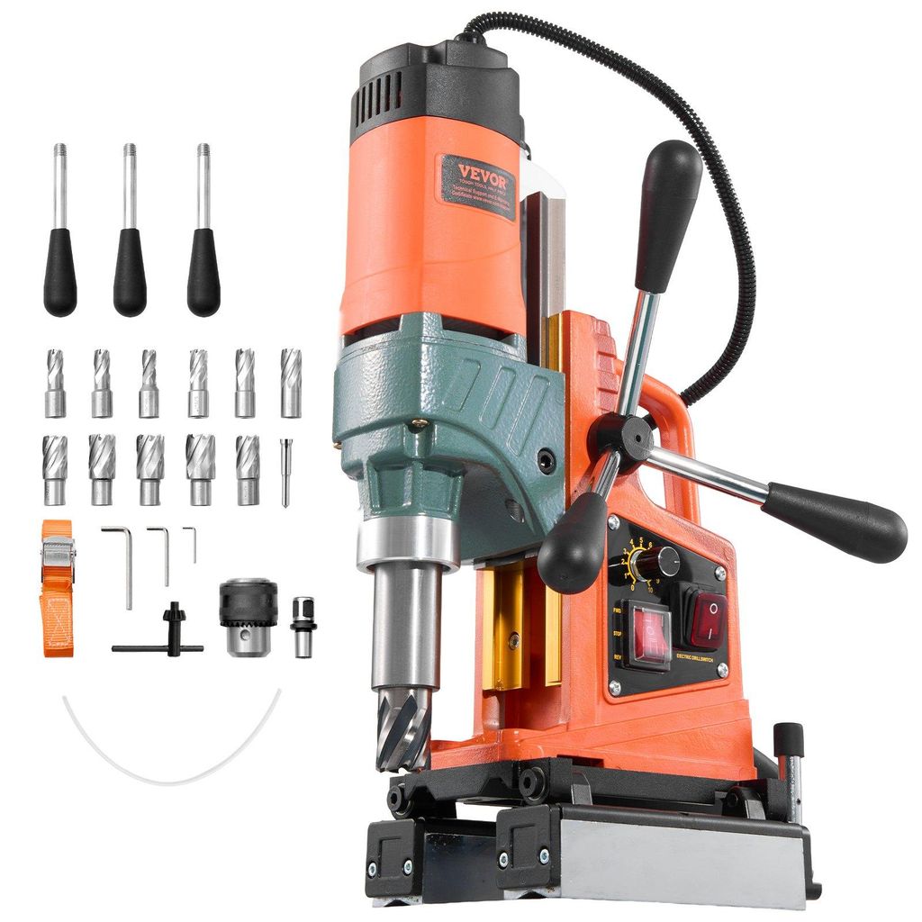Magnetické Vŕtacie Stroje Vevor, 1400W, 50Mm, Vysoko Obrázok produktu 