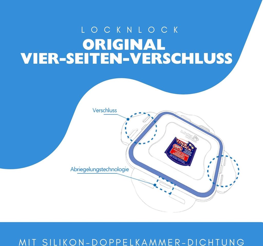 LOCK&LOCK Dóza na čerstvé potraviny 1000 ml 20,7x13,4x7cm Obrázok produktu 8