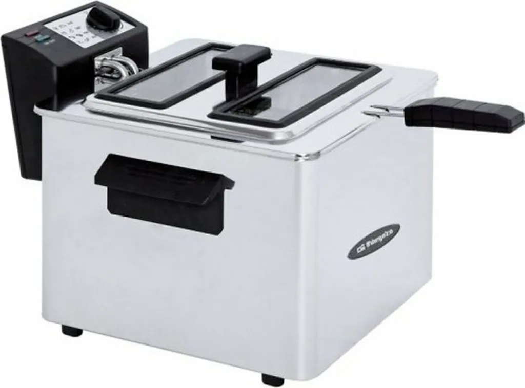 Friteuse Orbegozo pour frites croustillantes - Inox 3000W repas familiaux