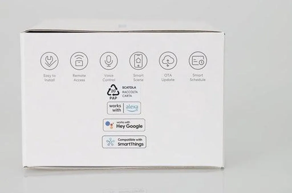 Prise connectée HomeKit lot de 4 mini-prises WLAN 10A compactes