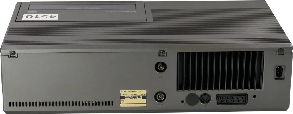 Magnétoscope Philips 23VR40/03F Format Video 2000 VCC Vintage Silver