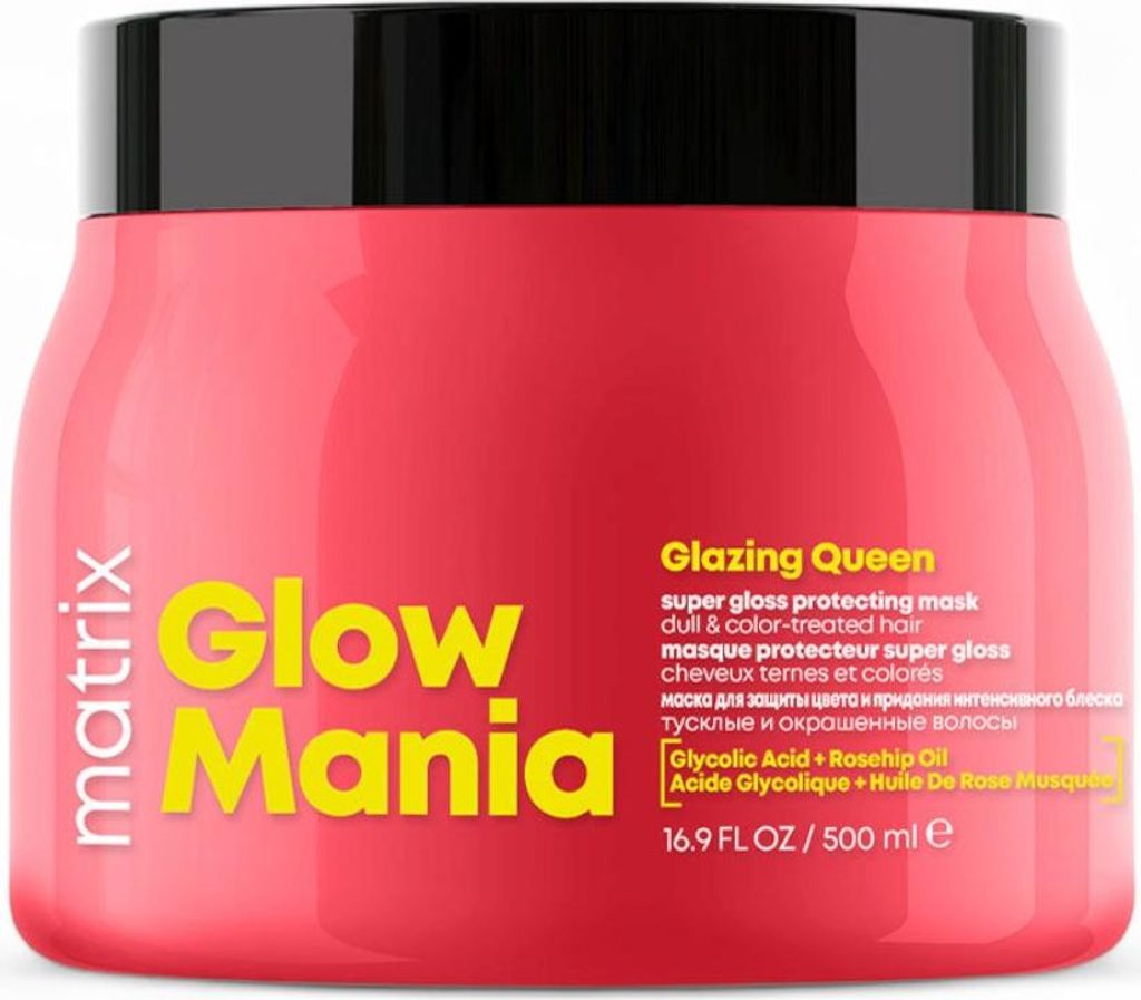 Matrix Glow Mania Glazing Queen Super Gloss Protecting Mask 500 ml