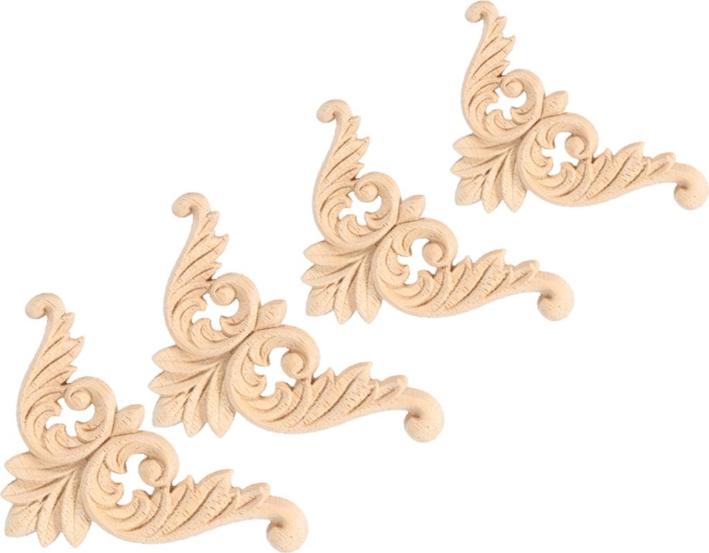 Furniture Applique,Onlay,Wood Applique,Carved Wood Applique,Wood Onlay,Applique Onlay