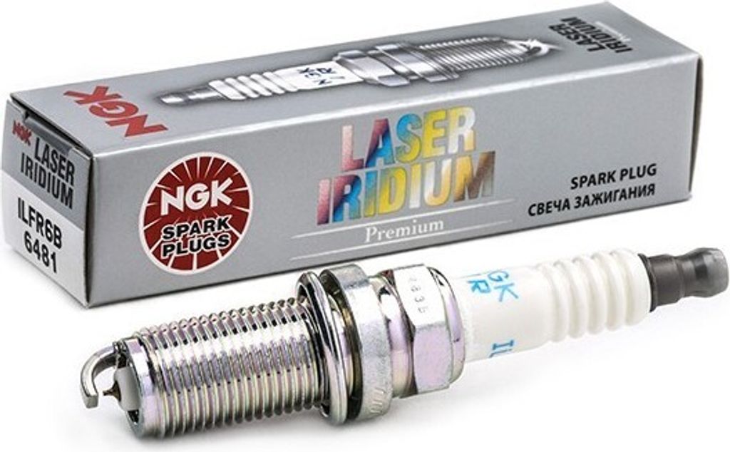 NGK 6481 Zündkerze OE 1583231 kompatibel mit XC90, XC70, XC60, V70, V50, V40, S80, S60, S40, C70, C30, Magentis, Carnival, Kuga, Focus