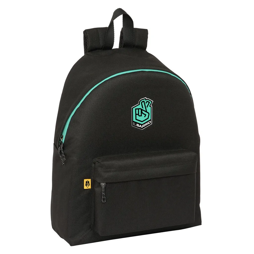 Zaino scuola Kings League El barrio Black 33 x 42 x 15 cm