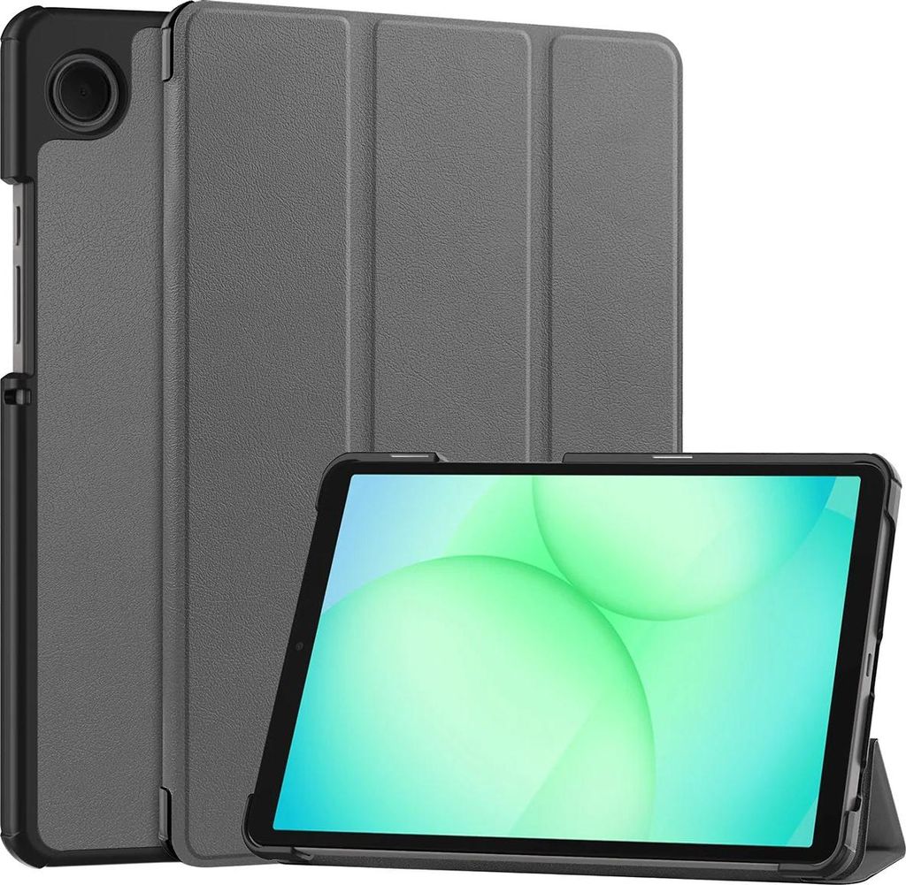 Schutzhülle für Galaxy Tab A11 / A9, Bizon Case Tab Croc, Grau
