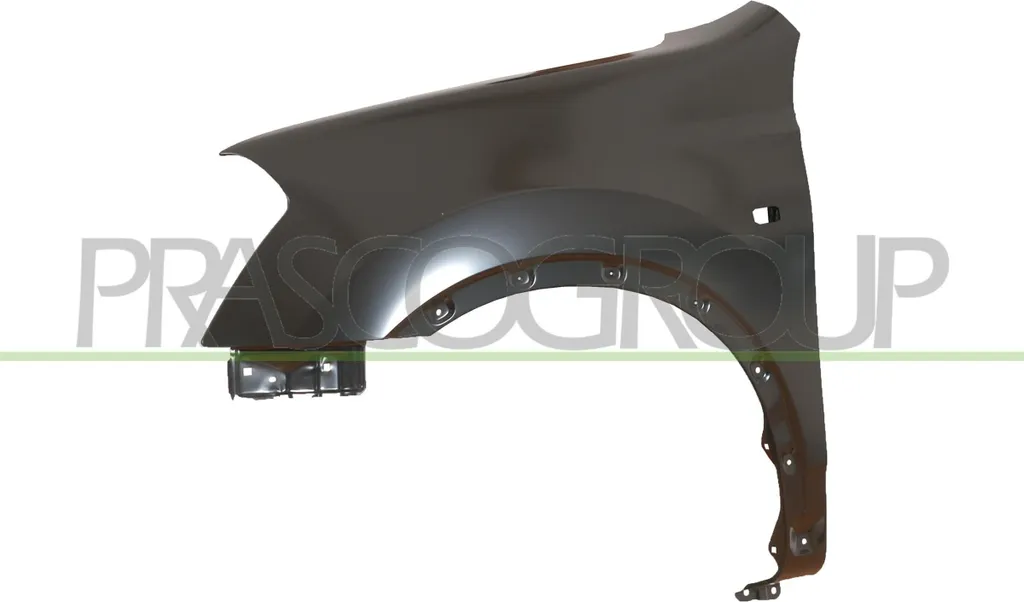 Aile gauche PRASCO DS7103034 traitée anticorrosion pour Qashqai +2