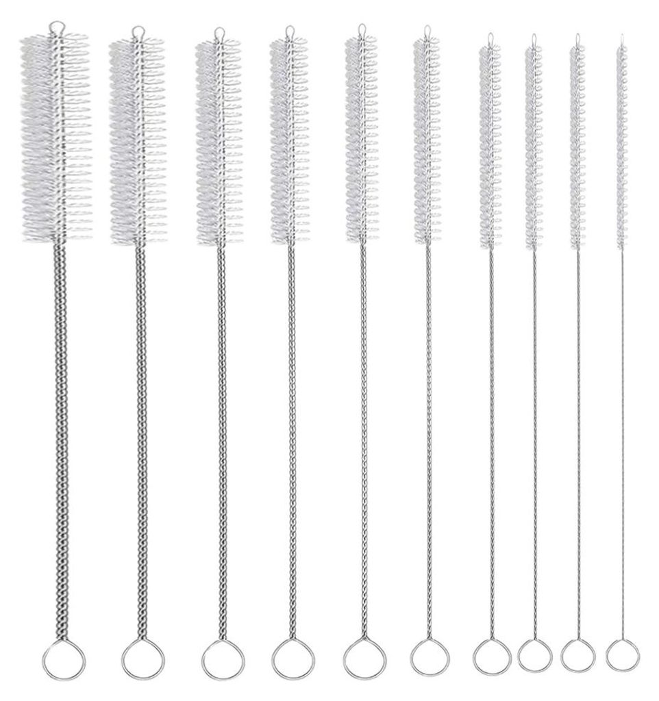 Jeu de 10 brosses pour le nettoyage des tuyaux et des Image du produit 