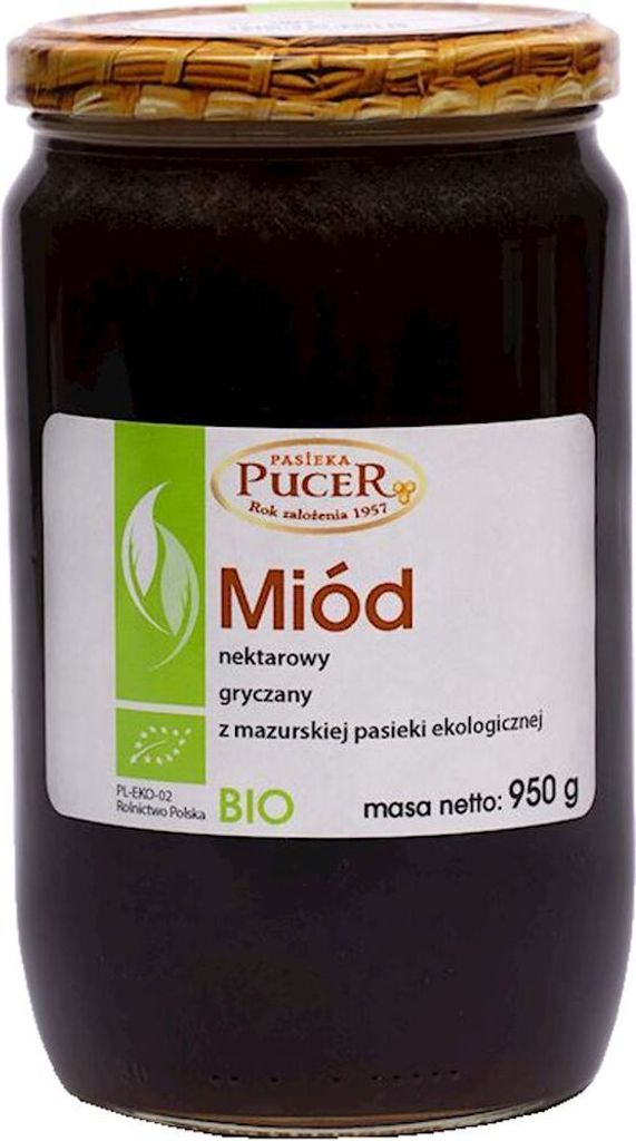 MIÓD GRYCZANY950 g - PASIEKA PUCER Zdjęcie produktu 