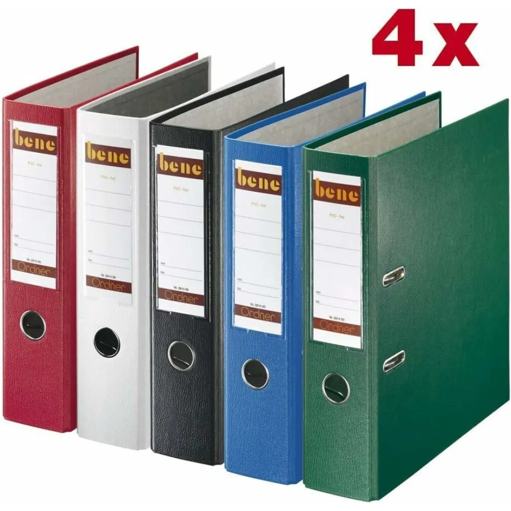 Classeur Noir Bene 291400SO avec Mécanisme Power Haute Résistance