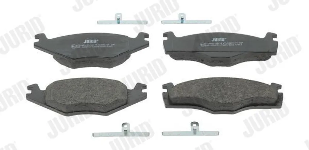 Stop aux bruits de freinage : Plaquettes JURID 571848J pour VW Polo 6N1