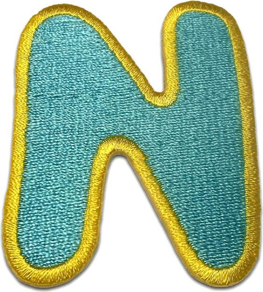 Buchstabe N - 6.3x4.8cm: Alphabet Buchstaben Einzeln Produktbild 