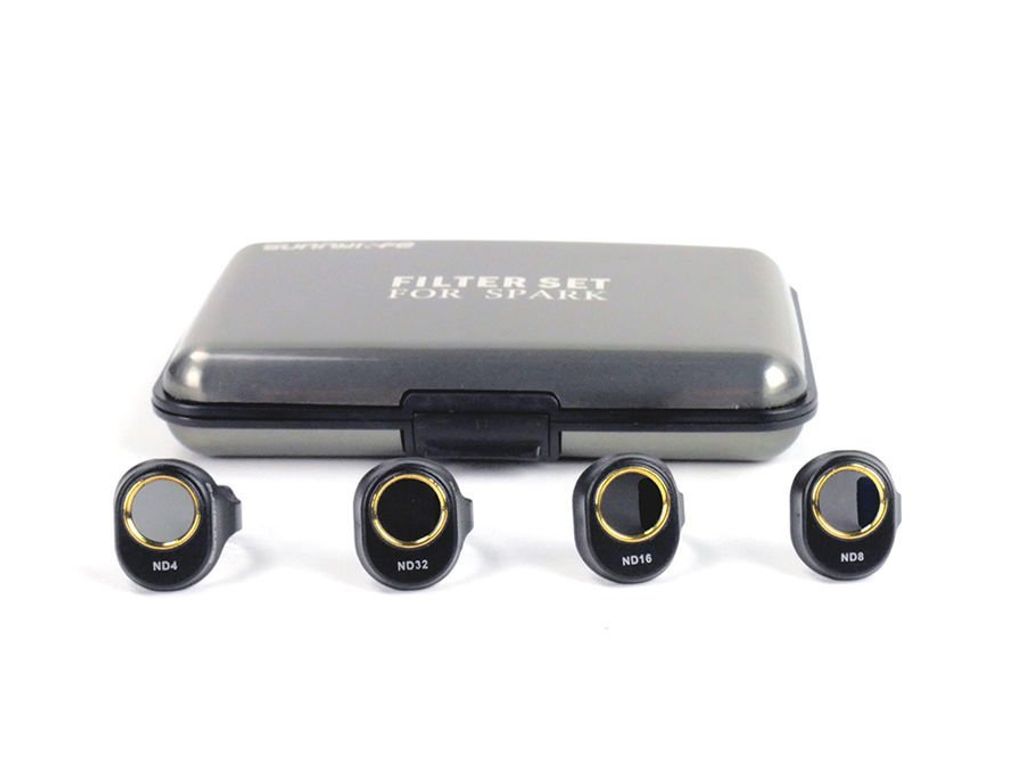 Kit di filtri DJI Spark - filtri grigi ND4/ND8/ND16/ND32 + Immagine del prodotto 