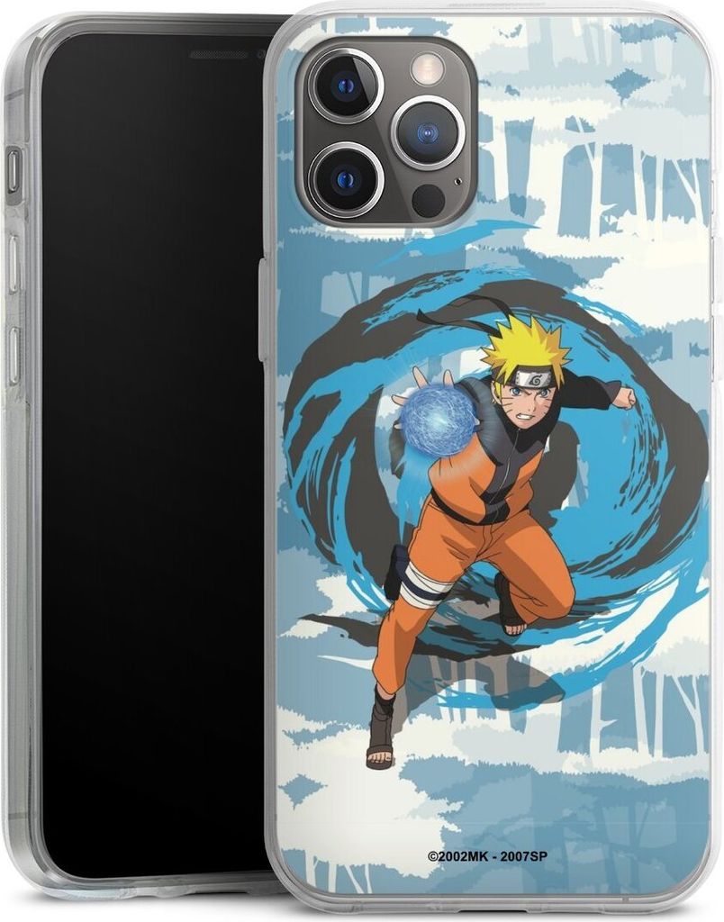 DeinDesign Handyhülle für Apple iPhone 12 Pro Max Silikon Hülle Case Smartphone Schutzhülle Manga Naruto Shippuden Offizielles Lizenzprodukt