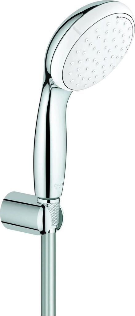 Grohe Tempesta 100 Wandhalterset 2 Strahlarten Produktbild 