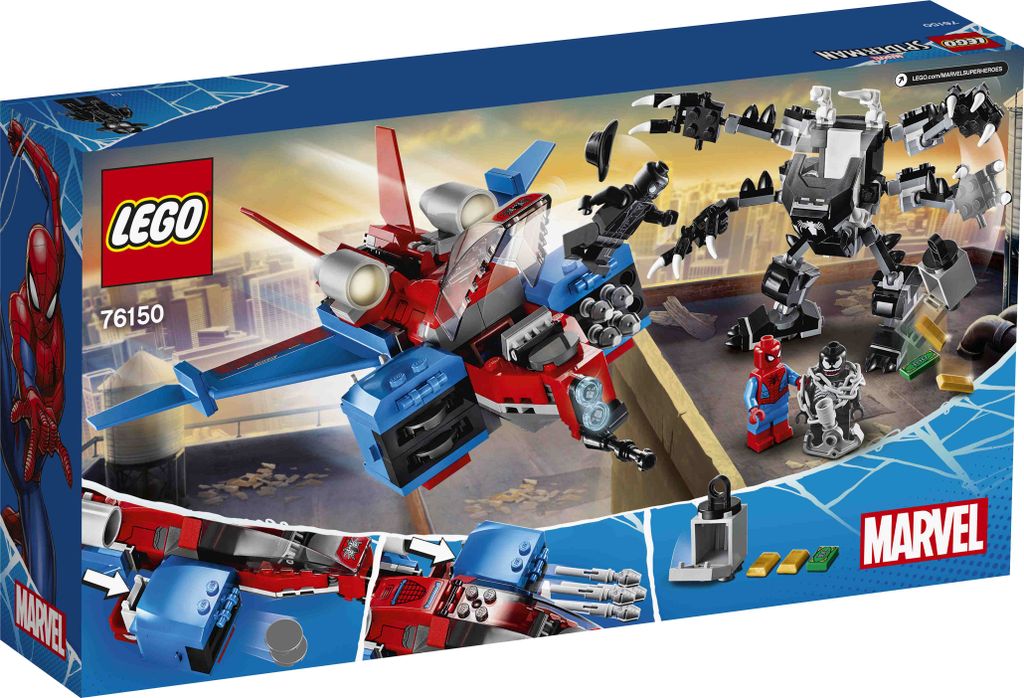 LEGO Marvel Avengers Marvel Spider-Man Jet vs. Venom Mech Zdjęcie produktu 