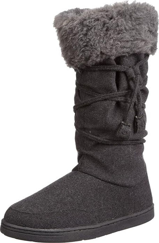 Kustom JOSS KJOSS3036018, Damen Fashion Halbstiefel & Stiefeletten, Grau (Charcoal 6018), EU 40 (UK 6,5) (US 9)
