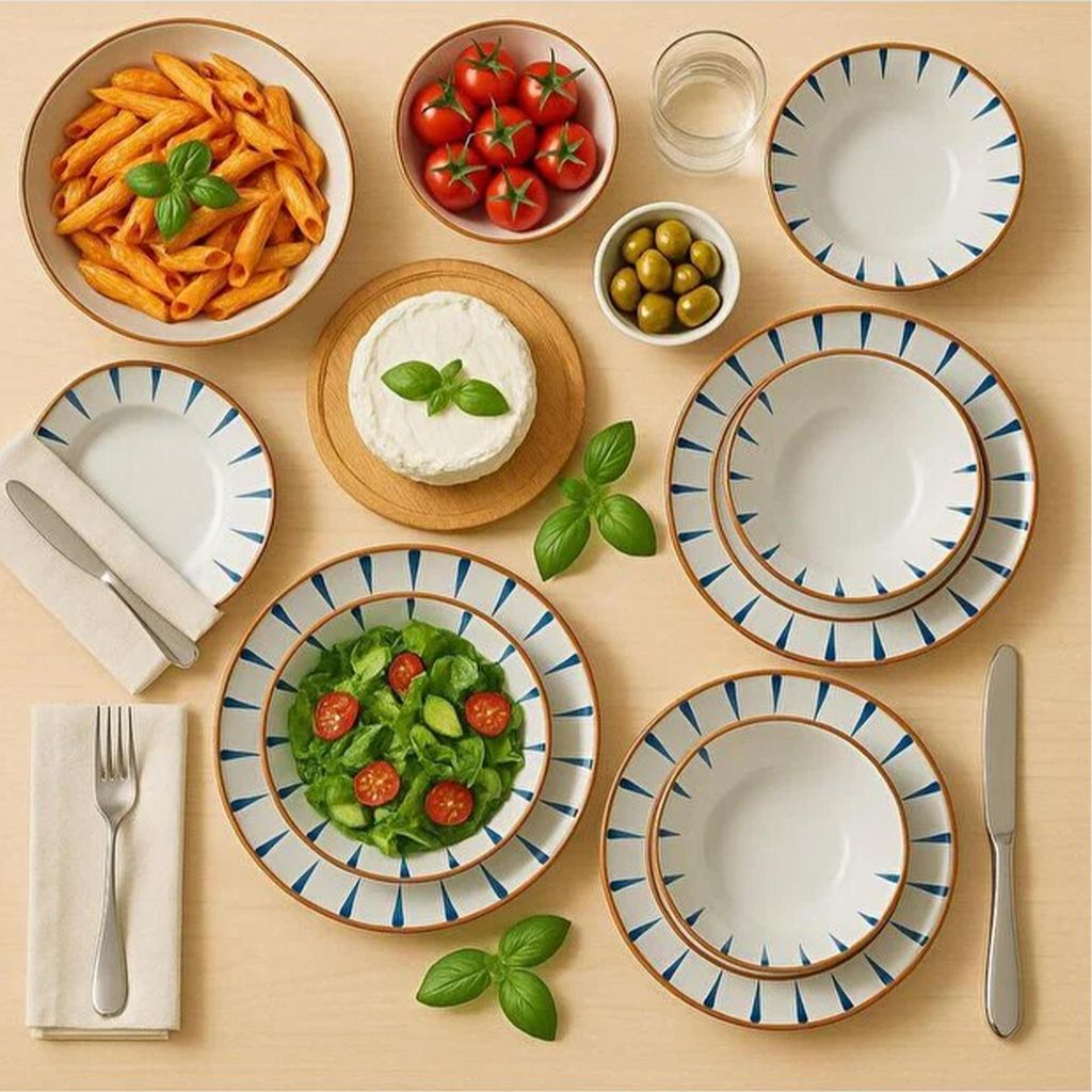 GÜRAL Sare Atina Tafelservice, 24-tlg., 6 Personen, Produktbild 