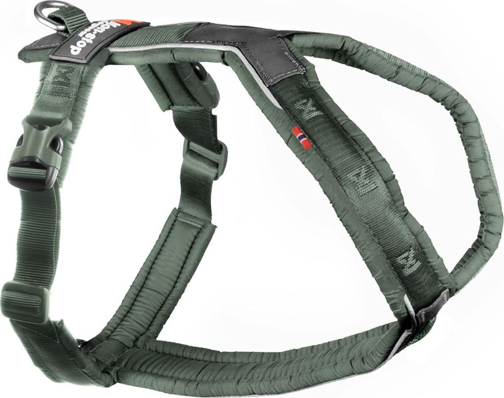 Non-stop dogwear Hundegeschirr Line Harness 5.0 grün