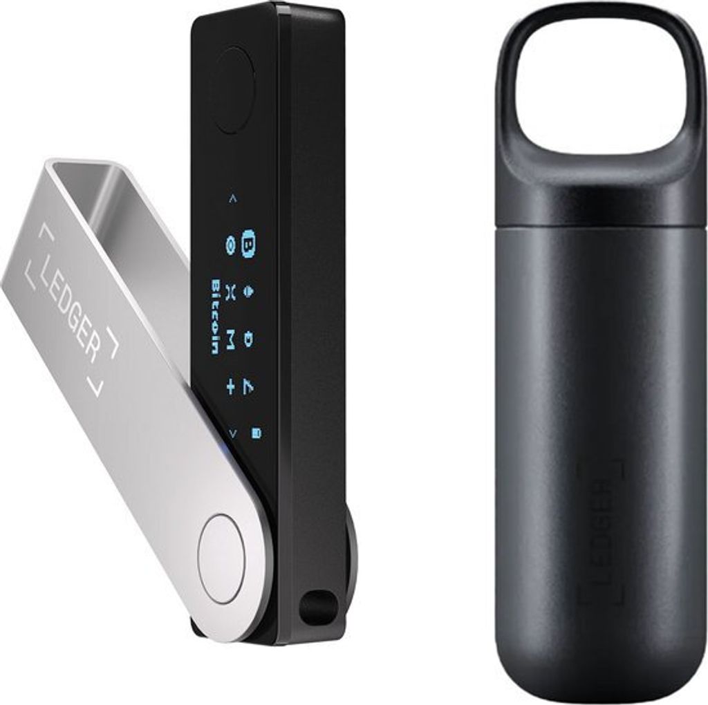 Ledger Nano X + Pod - Hardware Wallet Paket - Bluetooth - Original Ledger Pod