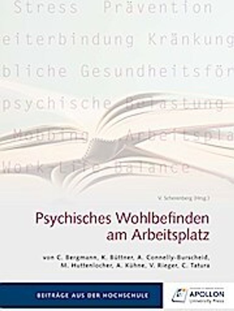 Psychisches Wohlbefinden am Arbeitsplatz