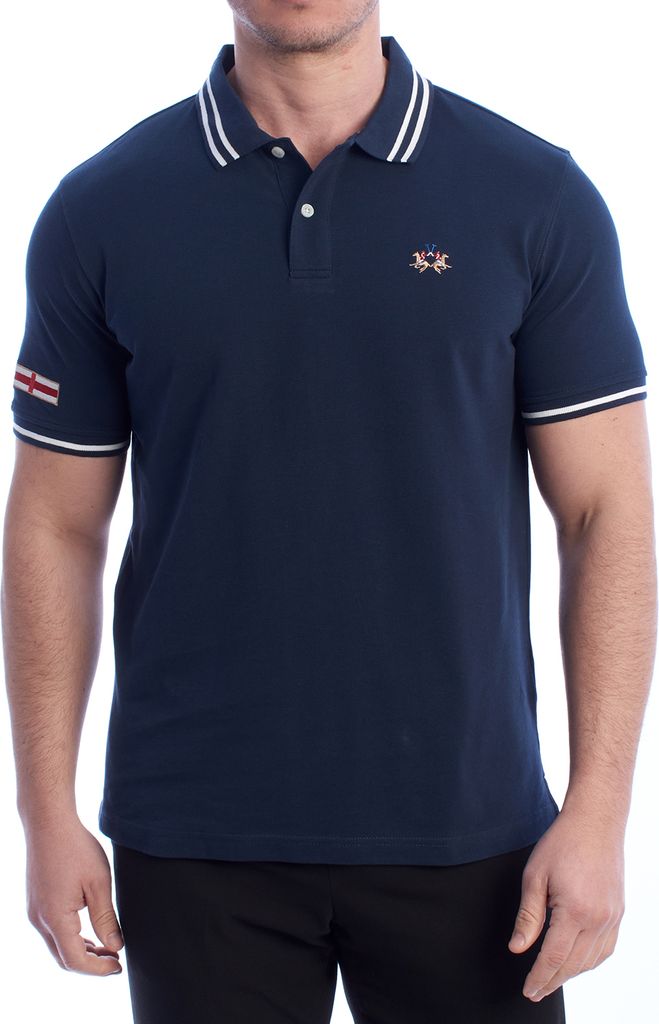 La Martina Regular Fit Kurzarm-Polo YMP014-PK031 Herren