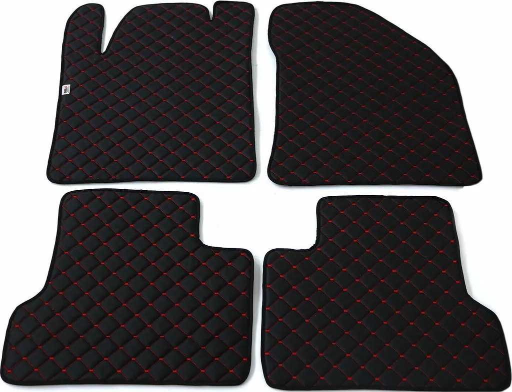 Tappetini Jeep Cherokee KL 4x4: Pelle Sintetica Nera Heavy Duty