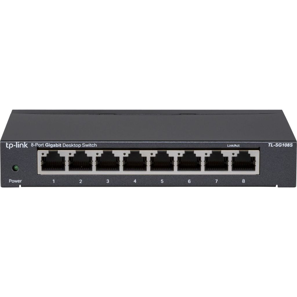 TP-Link TL-SG108S 8-Port Ethernet Switch Produktbild 
