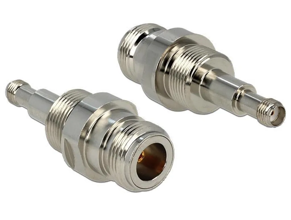Adaptateur N femelle vers SMA femelle pour montage antenne et routeur