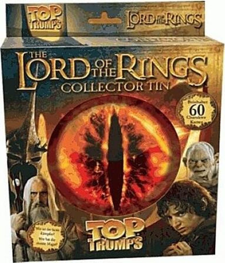 Top Trumps Der Herr der Ringe - Saurons Auge Tin Produktbild 