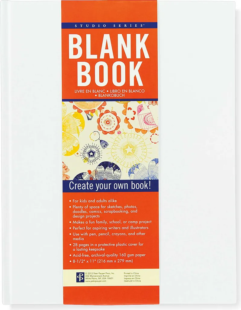 Album da Schizzo Peter Pauper 21x28cm: Il Meglio per Carboncino e Inchiostro