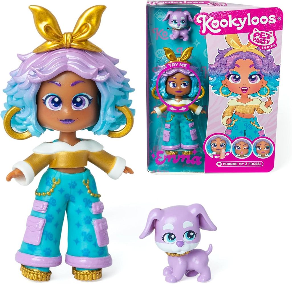 KookyLoos Sammelfigur Emma Haustier Party Serie