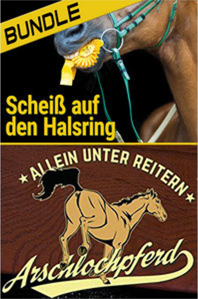 Lot de 2 Livres Humour Équitation - Cheval de trou du cul l'Intégrale