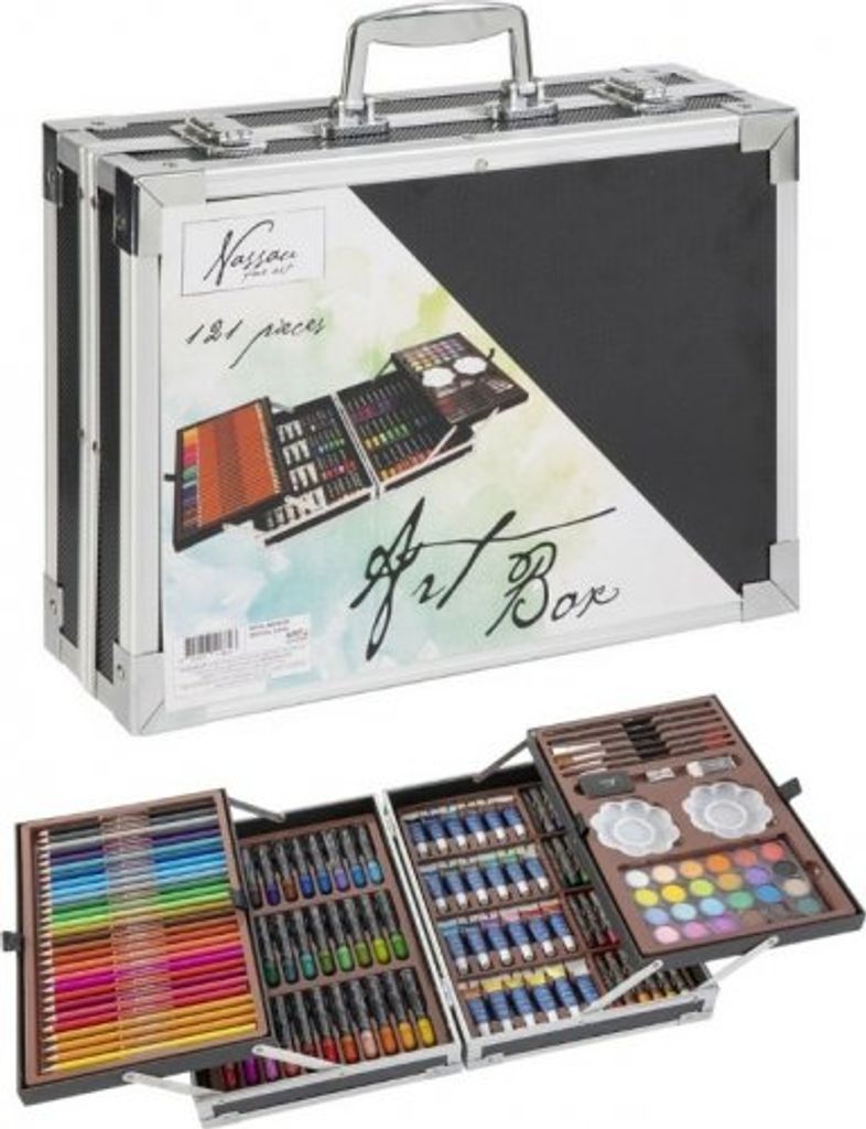 Umelecká sada v kovovom puzdre Fine Art Obrázok produktu 