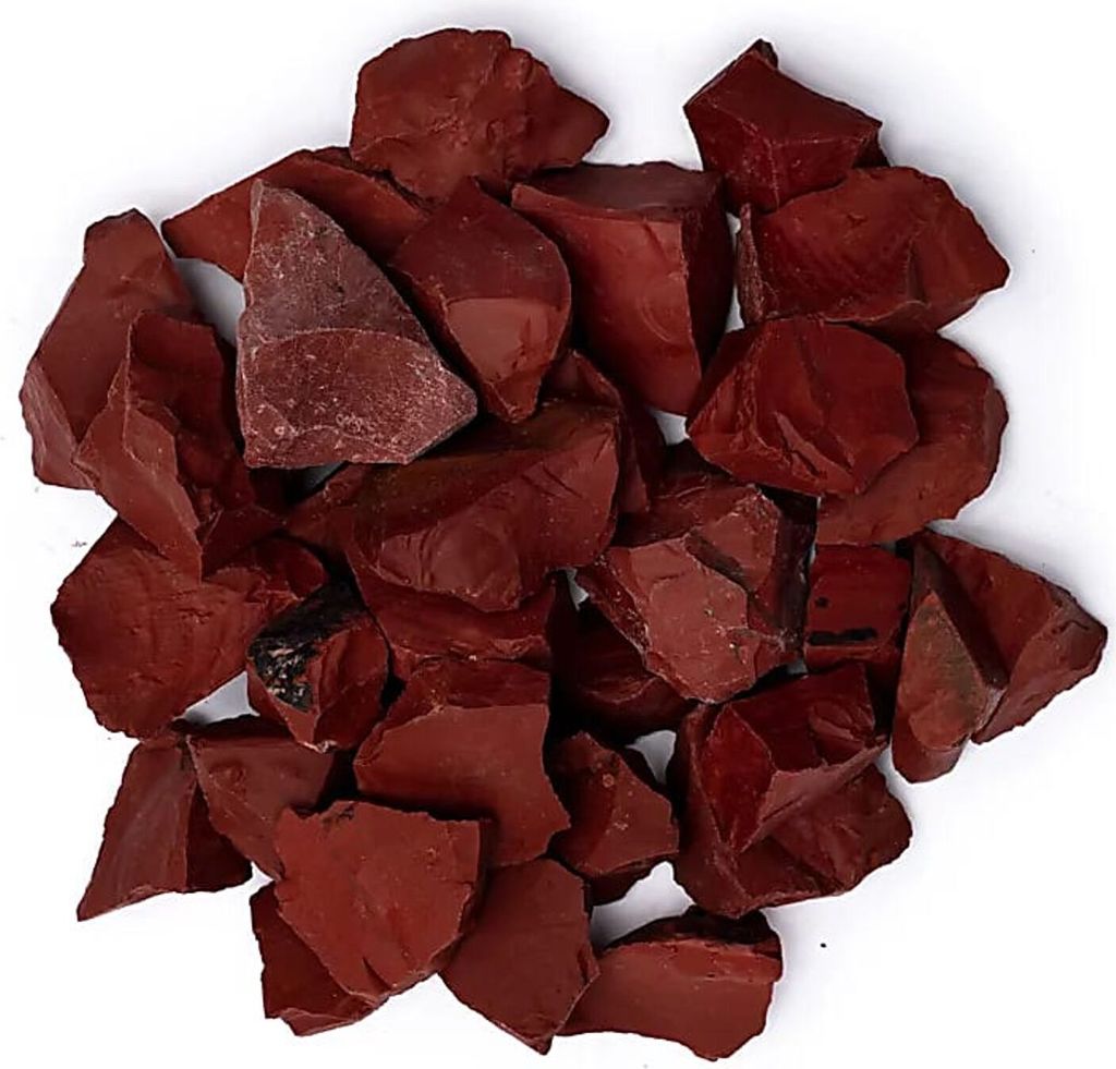 Roher roter Jaspis -- ±1000g, ±3-6cm online bestellen sofort