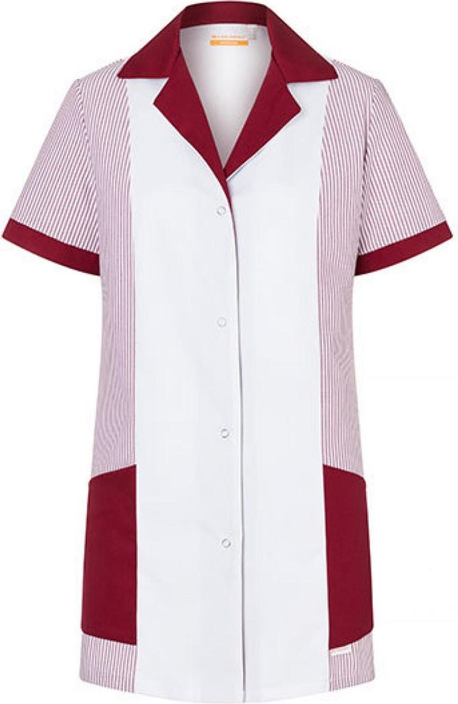 Kasack Penelope - Waschbar bis 60°C - Farbe: Bordeaux (ca. Pantone 209C) - Größe: 50