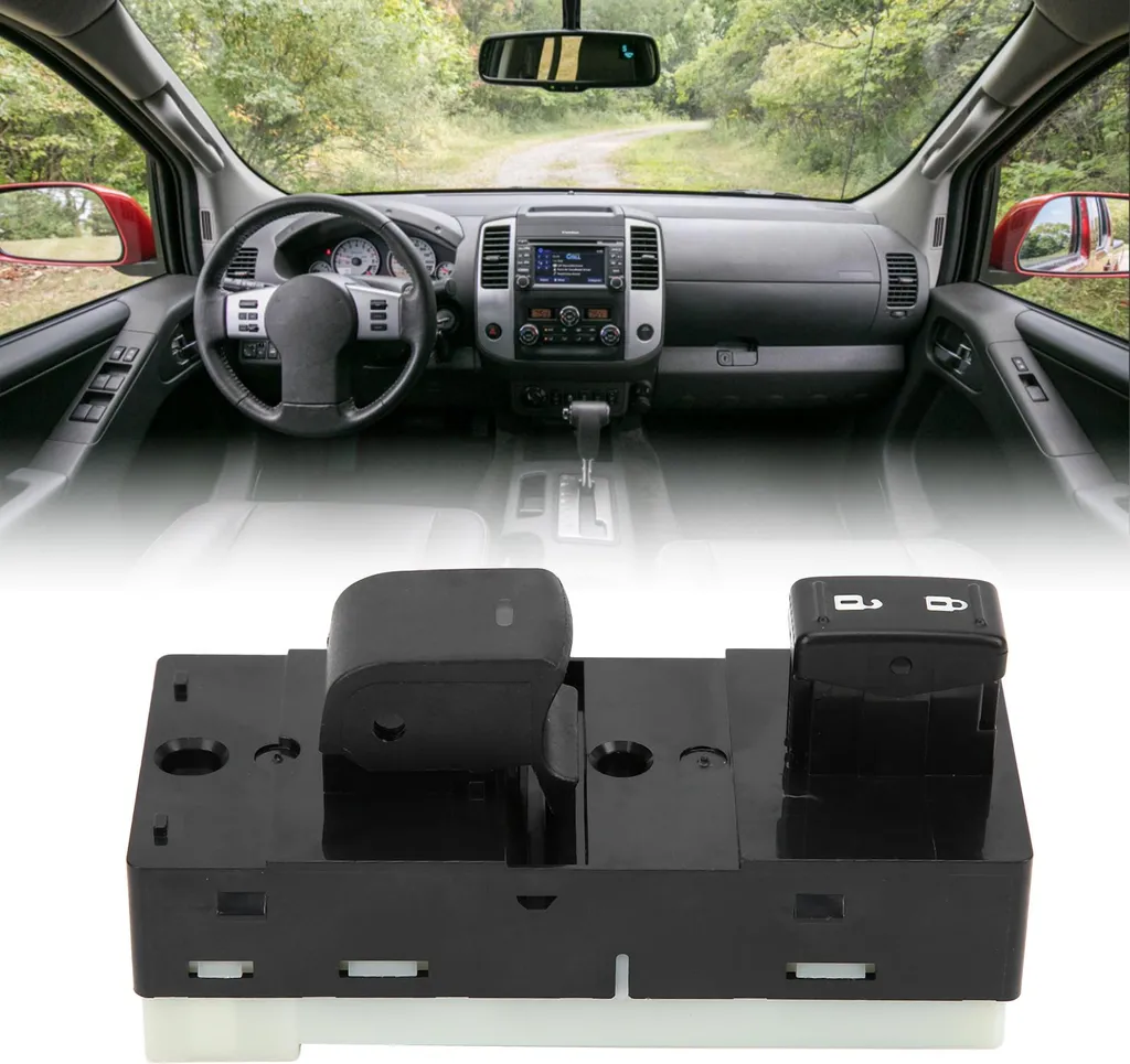 Interruttore Alzacristalli Elettrico In ABS Nero – Compatibile Con Nissan Murano, Teana E Qashqai (2007-2012)