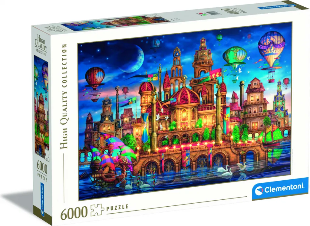 Puzzle Clementoni Downtown 6000 pièces finition High Quality précise