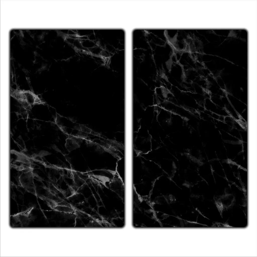 blanco Placa protectora de vitrocerámica 90 x 52 cm 1 pieza cocina eléctrica uni