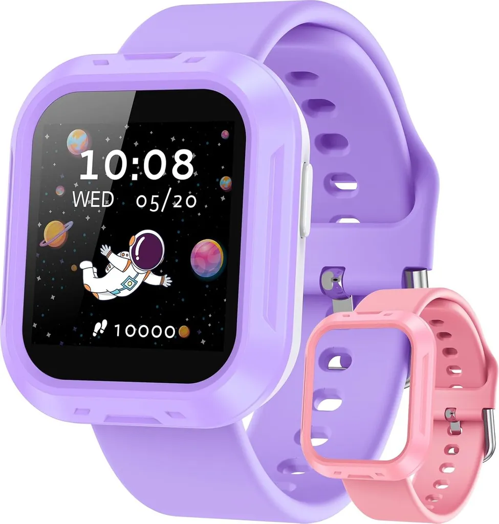 Regalo Smartwatch Bambini 6-16 Anni - Orologio Fitness Impermeabile