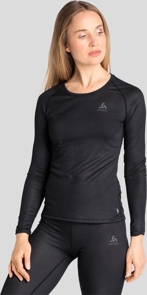 Odlo Active F-Dry Light Langarm-Shirt Damen | 141191-15000, Größe:M