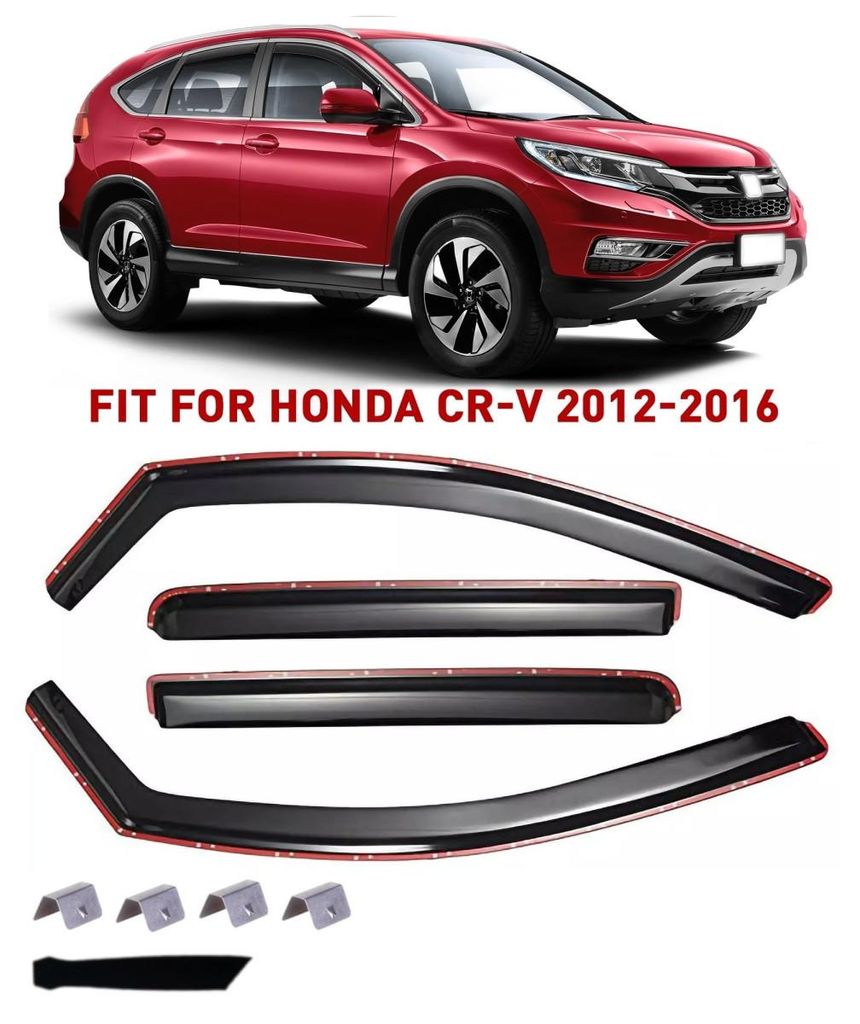 4er-Set Windabweiser für HONDA CR-V 2012–2016