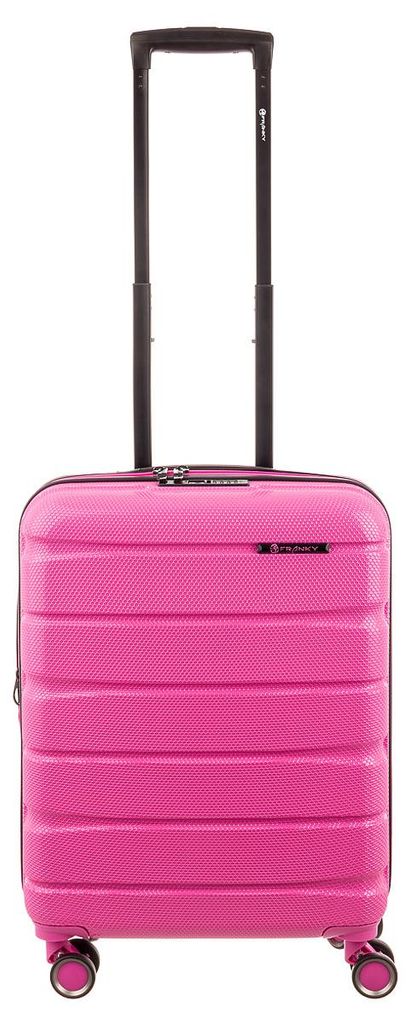 Franky ABS13 55er Trolley Dehnfalte Hartschale fuchsia