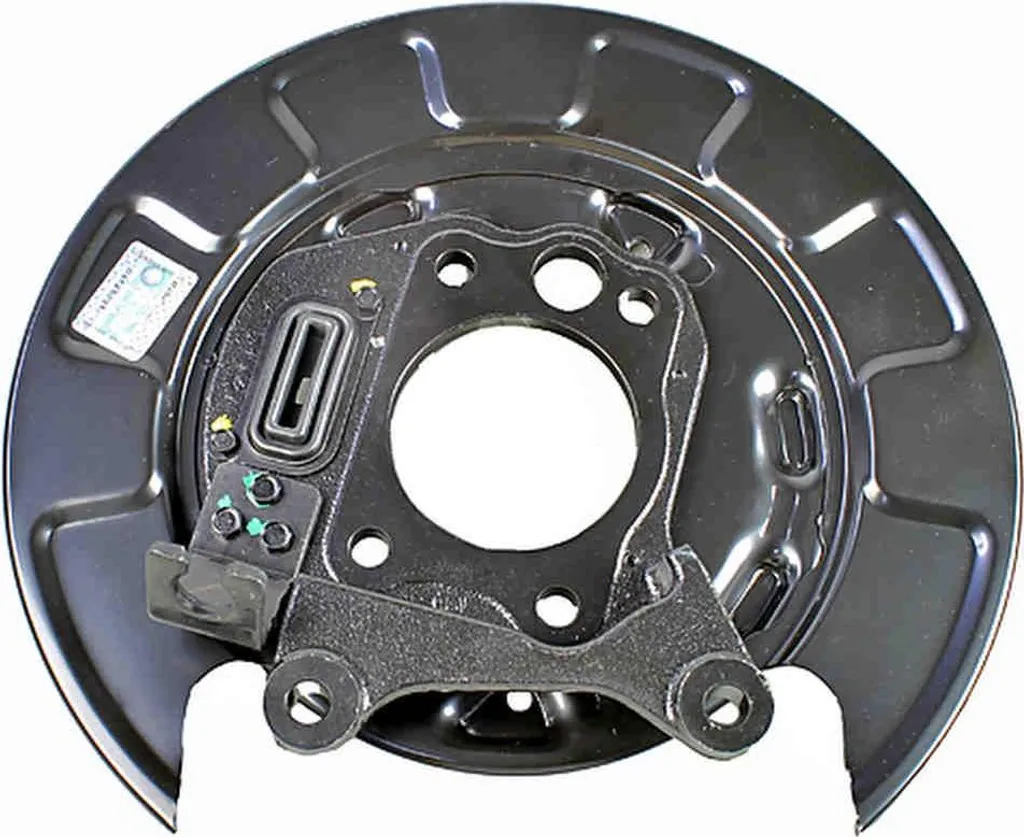 Flasque de frein arrière gauche METZGER 6117031 support de protection