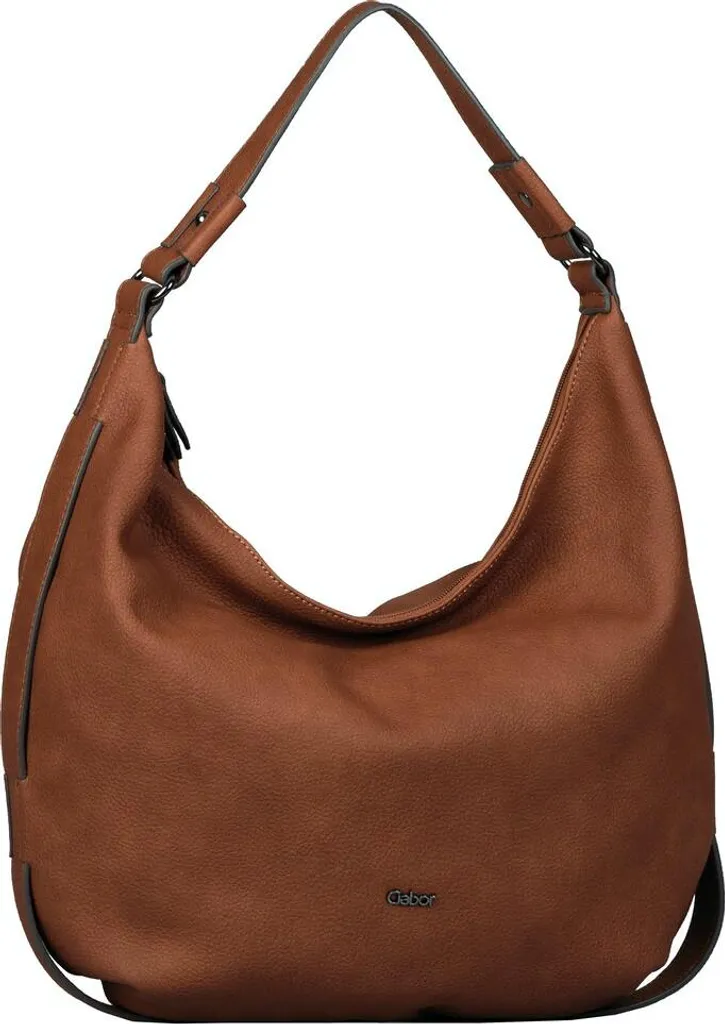 Sac Hobo Gabor Malu 8724 Cognac avec Bandoulière ajustable et souple