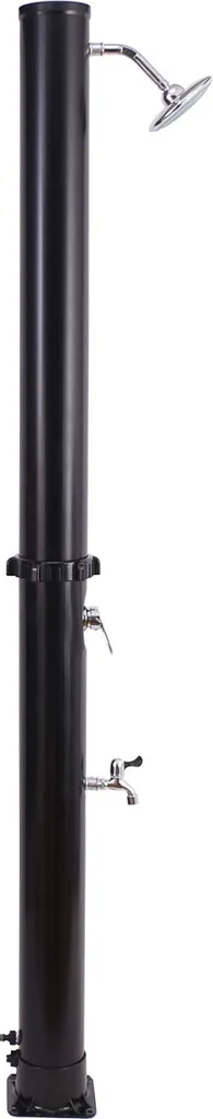 Douche solaire 18L MOOREA noire compacte à haute performance